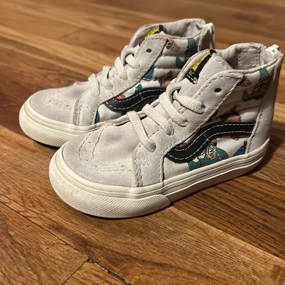 Vans Spongebob Sk8-Hi Shoes toddler size 5